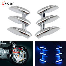 Cubiertas de choque de Rotor de freno de motocicleta, anillo LED de fuego apto para Honda GOLDWING GL1800 2001-2011 2010 2009 2008 2007 2006 2005 2004 2024 - compra barato