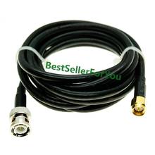 Extension Cable RG58 Cable SMA Male To BNC Q9 Male Connector WiFi Antenna Jumper Crimp Jumper Pigtail 2024 - buy cheap