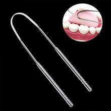 Metal Tongue Scraper Stainless Steel Oral Care Copper Mouth Brush Dentist Medical Clean Tools Reusable Fresh Breath Maker 2024 - buy cheap