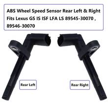 Sensor de velocidade para roda traseira esquerda e direita, 89545-30070, 89546-30070, apto para lexus gs is isf lfa ls 2006-2010, 2010-2019 2024 - compre barato