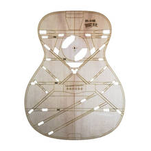 40-дюймовый светодиод корпус гитары Деревянный шаблон для гитары, модель "Сделай своими руками", инструменты для ремонта струнных инструментов 2024 - купить недорого