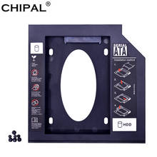 CHIPAL Universal SATA 3,0 2nd HDD Caddy 12,7mm para 2,5 "2 TB SSD HD duro carcasa de disco carcasa para Notebook CD DVD ROM Bahía óptica 2024 - compra barato
