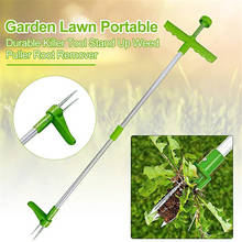 Long Handle Weed Remover Portable Garden Lawn Weeder Outdoor Yard Grass Root Puller Tool Garden Lawn Grass Cleaning Tools 2024 - buy cheap