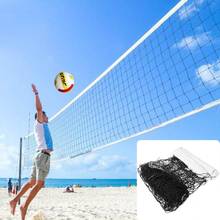 Rede de voleibol universal, 9.5x1m, material de polietileno, rede de praia para vôlei, n0ha 2024 - compre barato