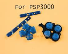 20sets/lot 3 in 1 Left Right Buttons Key pad Set Replacement LR Conductive buttons for PSP 3000 PSP3000 Slim Console Repair Part 2024 - buy cheap