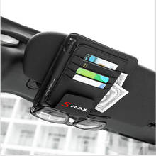 Pu Leather Visor Card Storage Sun Visor Organizer Tool Pouch Bag Card Storage Pen Storage Glasses Holder For Ford Smax 2024 - buy cheap
