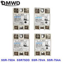 Relé de estado sólido SSR-75 75A DA, módulo de relé de estado sólido Industrial AA SSR DD, SSR-75VA, SSR-75DD, SSR-75AA, SSR-75DA 2024 - compra barato