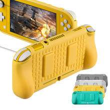 Para nova nintend switch lite mini caso protetor macio silicone aperto da mão pele escudo capa alça titular cartão de jogo tpu proteção 2024 - compre barato