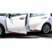Moldura de carrocería de acero inoxidable para Toyota Camry 2018 2019, Kits de protección de parachoques lateral de puerta, accesorios de estilo de coche 2024 - compra barato