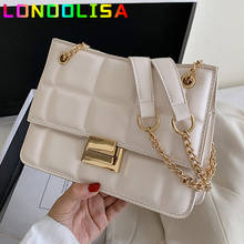 New Chain PU Leather Flap Bags for Women 2021 Summer Style Ladies Shoulder Crossbody Bags Handbags Fashion Cross Body Sac 2024 - buy cheap