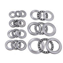 New Pratical Miniature Thrust Bearings Metal Axial Ball Bearing 3 Part 51100 Series 51100 To 51106 For Hardware Accessories 1Pcs 2024 - buy cheap