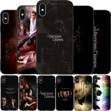 Vampire Diaries Cover Soft Silicone black Phone Case For iPhone 5 5S SE 6 plus 7 8 plus X XR XS Max 11 PRO Max 2024 - buy cheap