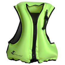 Adult Inflatable Swimming Life Vest Life Jacket Snorkeling Floating Surfing Water Safety Sports Life Saving Jackets 2024 - buy cheap