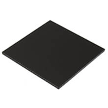 1 peça-placa acrílica de acrílico puro cor preta brilhante para metacrilato polimetil de vidro orgânico 2024 - compre barato