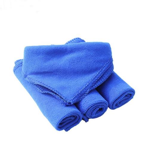 6 шт. синий абсорбирующая моющаяся ткань для автомобиля, уход за автомобилем, микрофибра, чистящие полотенца для автомобиля, домашняя чистка, микроволокно, автомобильные аксессуары # YL10 2022 - купить недорого