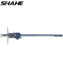 Shahe-calibrador vernier de acero, 0-300mm, ganchos dobles electrónicos, calibrador de profundidad, regla digital, 300mm 2024 - compra barato