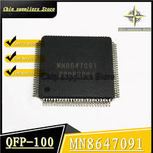 Chip de pantalla HD MN8647091 QFP100, materiales finos, calidad 100%, 2-10 piezas/MN8647091 2024 - compra barato