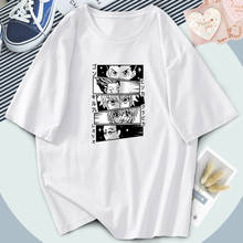 Harajuku с О-образным вырезом, модные футболки оверсайз уличные женские Охотник х Охотник футболки в стиле «хип-хоп» Бодибилдинг футболки Топы Camiseta 2024 - купить недорого