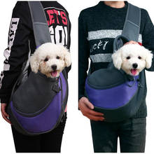 Pet Carrier Bag Dog Carrier Outdoor Travel Handbag Pouch Mesh Oxford Single Shoulder Bag Sling Mesh Travel Tote Shoulder Bag 2024 - buy cheap