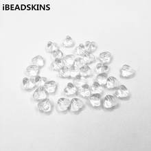 ¡Nueva llegada! Cuentas acrílicas con forma de corazón para collar, piezas de pendientes, joyería hecha a mano, 11x10mm, 1000 Uds. 2024 - compra barato