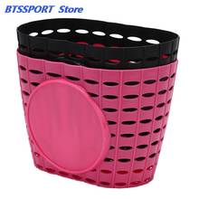Bicycle Basket Children Bike Tricycle Scooter Supplies Handlebar Carrier Outdoor Cycling Storage Front Shopping Kids Accessories 2024 - buy cheap