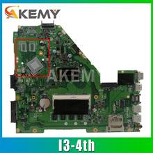 Akemy X550LA Mainboard For Asus A550L X550LD R510L X550LC X550LN X550L  Laptop Motherboard W/ I3-4th gen CPU 4GB RAM 2024 - buy cheap
