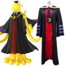 Disfraz de anime japonés para Halloween, traje de Cosplay de Korosensei, capa larga con capucha grande, Unisex 2024 - compra barato