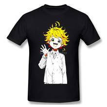 Emma Comfort Clothes Fashion Design The Promised Neverland Emma Ainme Cotton Men T-Shirt Men Cotton Tees Harajuku Streetwear 2024 - buy cheap