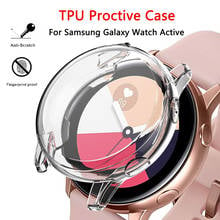 Защитный чехол из ТПУ для смарт-часов Samsung Galaxy Watch Active, защитный чехол для экрана смарт-часов Samsung Galaxy Watch Active 2024 - купить недорого