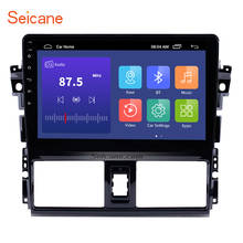 Seicane 2Din Android 9,1 GPS para coche Auto Radio 10,1 pulgadas reproductor Multimedia Wifi unidad para 2013-2016 Toyota Vios enlace espejo 2024 - compra barato