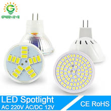 MR16 LED Spotlight MR11 LED Lamp AC 12V 220V 6W 8W SMD 2835 Bulb LED Lampada Spot Light Decoration Ampoule Warm White Cold White 2024 - buy cheap
