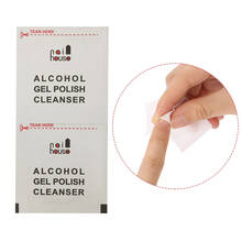 Individual Package Nail Polish Remover Cotton Wipes UV Gel Remover Nail Clean Wipes Nail Art Cleaner Tools 2024 - buy cheap