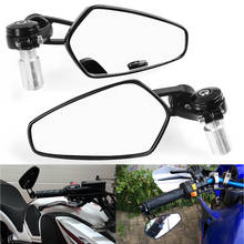 1 пара 7/8 "круглые торцевые Задние Зеркала скутеры боковое зеркало заднего вида зеркала для Honda CG125 CB190R 599 CB300F CB500F ABS 2024 - купить недорого