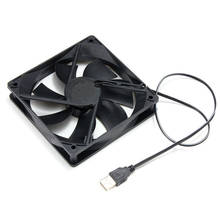 Usb cooler ventilador de refrigeração 5v dc sem escova cpu computador pc caso 120mm gk99 2024 - compre barato