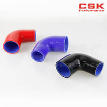 2" to 2.5" 51mm - 64mm Silicone 90 Degree Elbow Reducer Turbo Pipe Hose 2024 - buy cheap