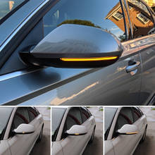 2pcs Side Car Espelho Blinker Indicador Dinâmico LED Ligue Luz para Audi A6 RS6 4G C7 7.5 2012 2013 2014 2015 2016 2017 2018 2024 - compre barato