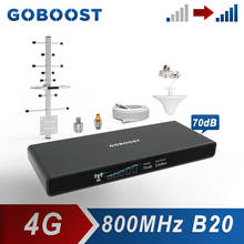 GOBOOST-amplificador de señal para teléfono móvil, repetidor de red de 800 MHz, LTE, banda 4G, 20 2024 - compra barato