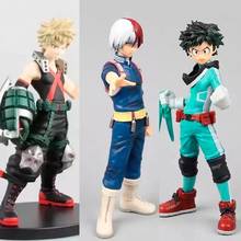 Meu herói academia midoriya izuku bakugou katsuki bok todoroki shoto anime figura de ação pvc brinquedos coleção figuras 2024 - compre barato