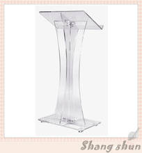 Cheap Organic Glass Lectern Podium Clear Acrylic Podium Pulpit Lectern Simple Church Pulpit Lectern 2024 - buy cheap