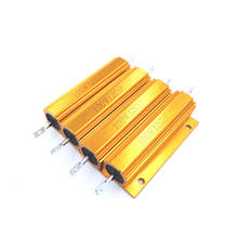 4R 4ohm 4 30R 30ohm 30 R Ohm 100 Вт алюминиевый провод мощность металлический корпус чехол резистор Сопротивление RX24 2024 - купить недорого