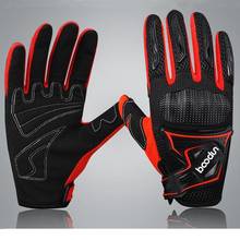 2020 Motorcycle gloves full finger knight riding moto motorcross sports GLOVE cycling Washable glove guantes Black red  M,L,XL 2024 - buy cheap