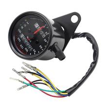 Durable Motorcycle Speedometer Classic Delicate 12V Motorcycle Speedometer Odometer with Neutral Gear Turn Signal Indicator 2024 - buy cheap