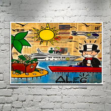 Cebos Monopolies PJ Fly HD para pared, lienzo artístico, póster y lienzo impreso, cuadro de pintura decorativa para oficina, sala de estar, decoración del hogar 2024 - compra barato