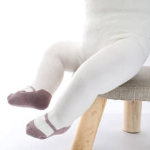 Pantimedias de algodón para niñas pequeñas, medias gruesas y cálidas de felpa térmica para otoño e invierno, accesorios para recién nacidos 2024 - compra barato