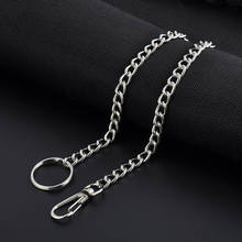 Long Key Chains Punk Street Big Ring Metal Wallet Belt Chain Pant Keychain Unisex HipHop Jewelry Nice Gift bag chain wholesale 2024 - buy cheap