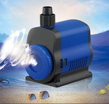 Bomba d'água submersível ultra silenciosa, fonte para tanque de peixes, lago de jardim, bomba filtro de água ajustável-l/h 2024 - compre barato