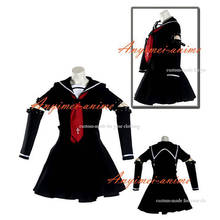 Vestido gótico moda punk para lolita, uniforme escolar fantasia cosplay customizada [ck962] 2024 - compre barato