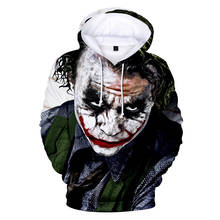 Haha joker-Sudadera con capucha para hombre y mujer, prenda deportiva masculina con estampado 3D, estilo Hip Hop, ropa de calle divertida para parejas, otoño 2024 - compra barato