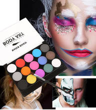 Authentic Halloween Makeup 15 Colors Cosmetics Face Body Painting Art Cosplay Party Vampire Decorations Supplies Fancy Carnival 2024 - buy cheap