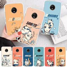 Demon Slayer Kimetsu no Yaiba cute Soft Cover Soft Phone Case For Motorola Moto G7 G8 G9 G6 G30 E5 E6 Power Plus Play One Macro 2024 - buy cheap